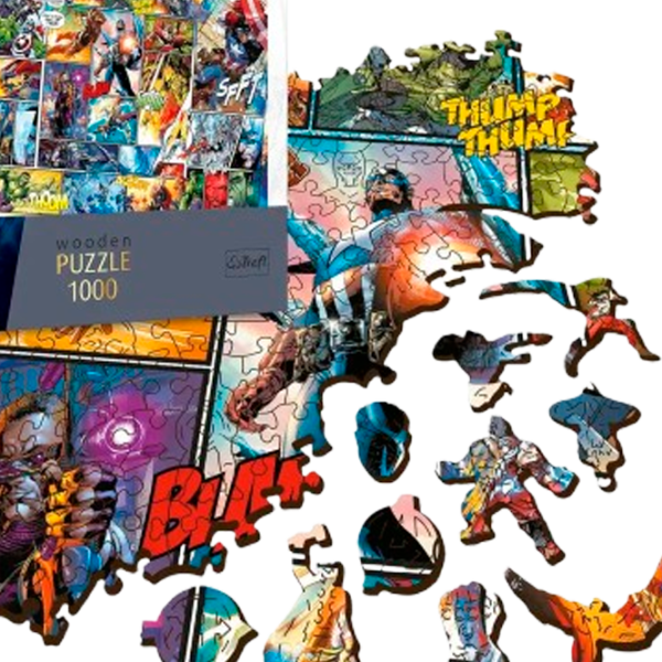 Puzzle Trefl The Comic Universe 9+/ Numărul de piese: 1000 photo 5