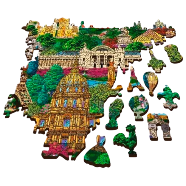 Puzzle Trefl Famous places 9+/ Numărul de piese: 1000 photo 4