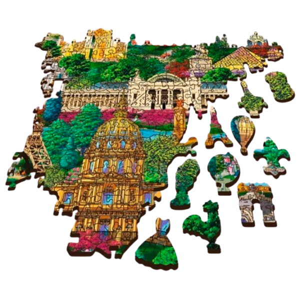 Puzzle Trefl Famous places 9+/ Numărul de piese: 1000 photo 4