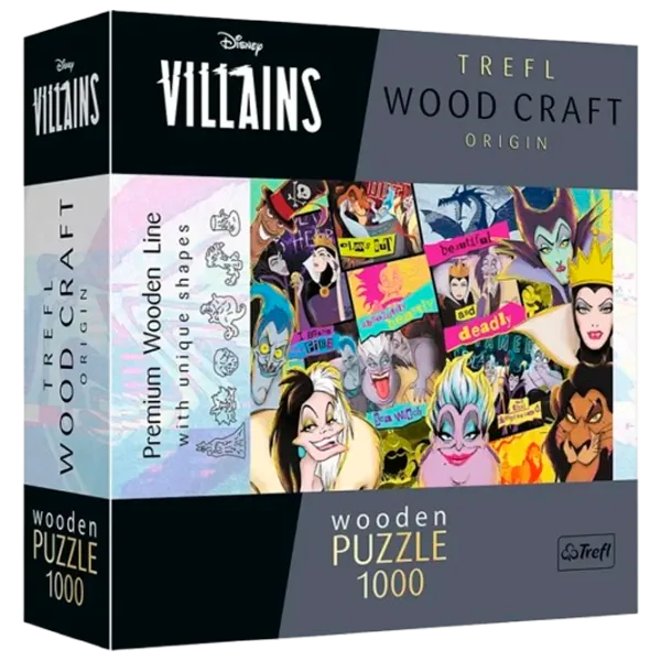 Puzzle Trefl Villains Reunion 9+/ Количество деталей: 1000 photo 1