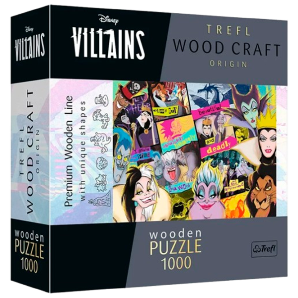 Puzzle Trefl Villains Reunion 9+/ Количество деталей: 1000 photo 1