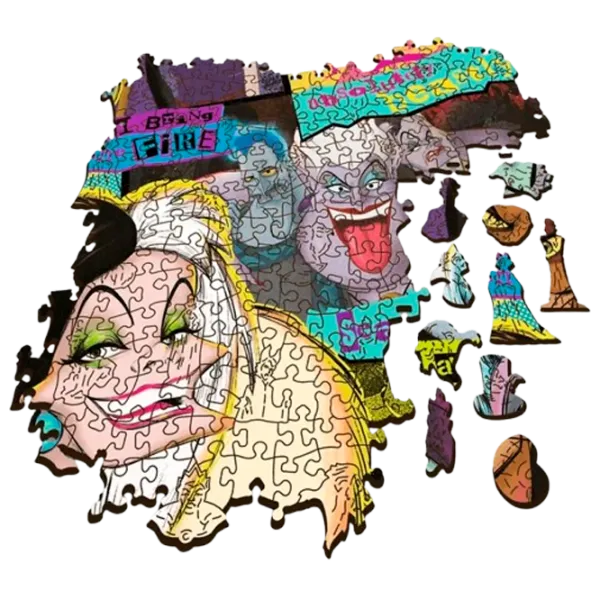 Puzzle Trefl Villains Reunion 9+/ Количество деталей: 1000 photo 2