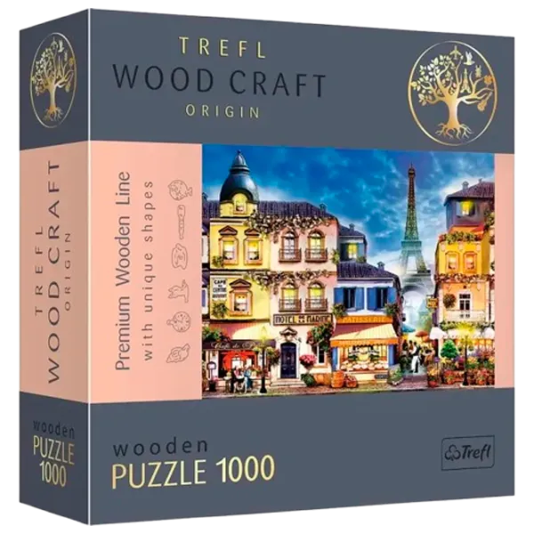 Puzzle Trefl French Alley 12+/ Количество деталей: 1000 photo 1
