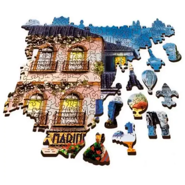 Puzzle Trefl French Alley 12+/ Количество деталей: 1000 photo 2