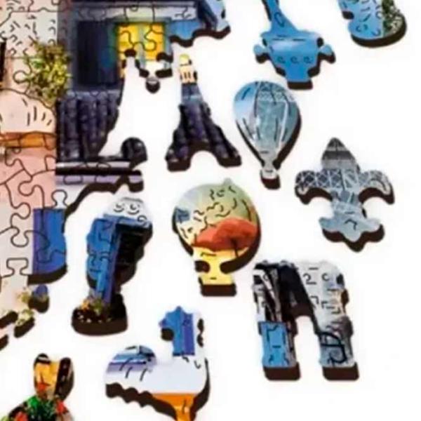 Puzzle Trefl French Alley 12+/ Количество деталей: 1000 photo 4