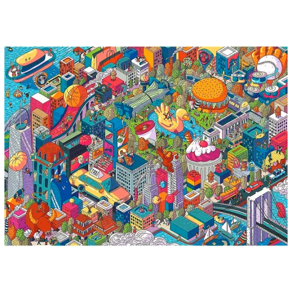 Puzzle Trefl New York 12+/ Numărul de piese: 1000 photo 1