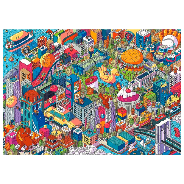 Puzzle Trefl New York 12+/ Numărul de piese: 1000 photo 1