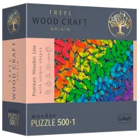 Puzzle Trefl Colorful butterflies 12+/ Количество деталей: 501