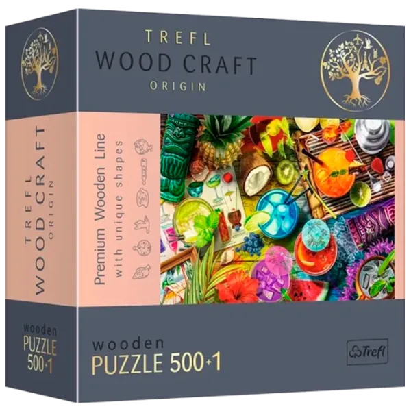 Puzzle Trefl Colorful Cocktails 12+/ Numărul de piese: 501 photo 1