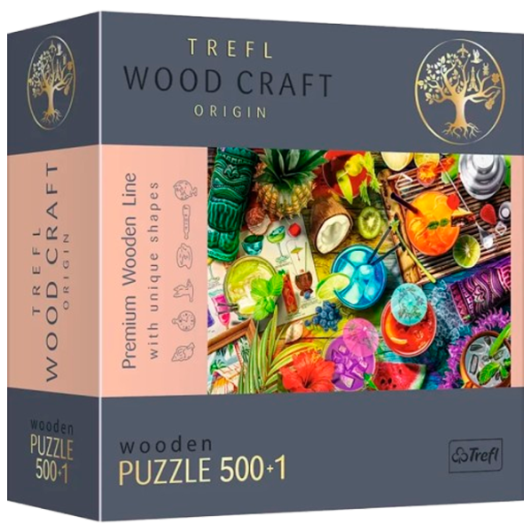 Puzzle Trefl Colorful Cocktails 12+/ Numărul de piese: 501 photo 1