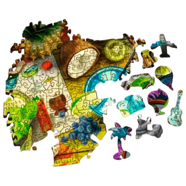 Puzzle Trefl Colorful Cocktails 12+/ Numărul de piese: 501 photo 2