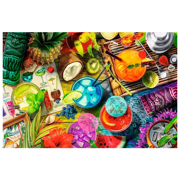 Puzzle Trefl Colorful Cocktails 12+/ Numărul de piese: 501 photo 3