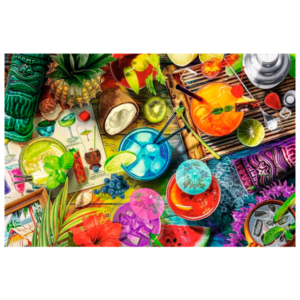 Puzzle Trefl Colorful Cocktails 12+/ Numărul de piese: 501 photo 3