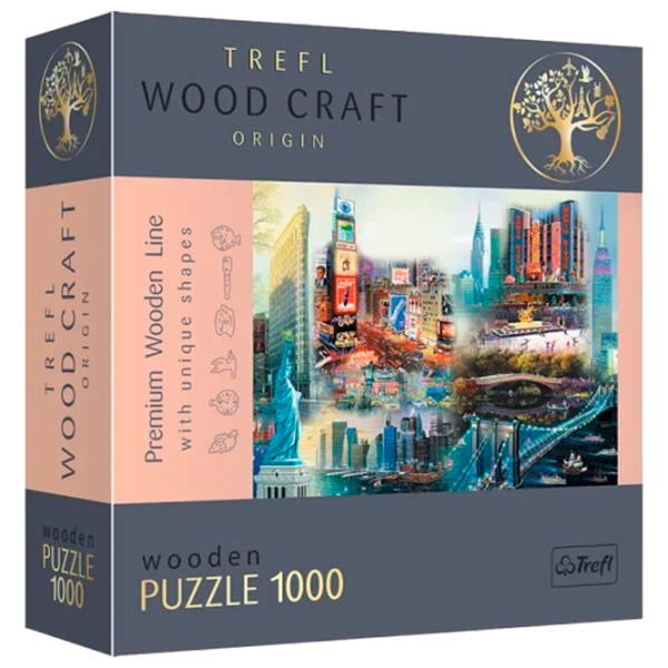 Puzzle Trefl New York 12+/ Numărul de piese: 1000 photo 1