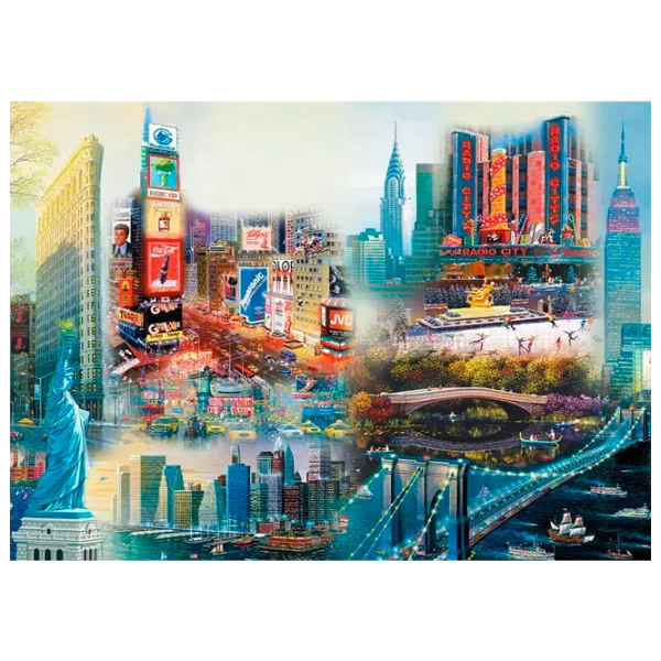 Puzzle Trefl New York 12+/ Numărul de piese: 1000 photo 2