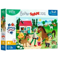 Puzzle Trefl Trefliki  4+/ Количество деталей: 60