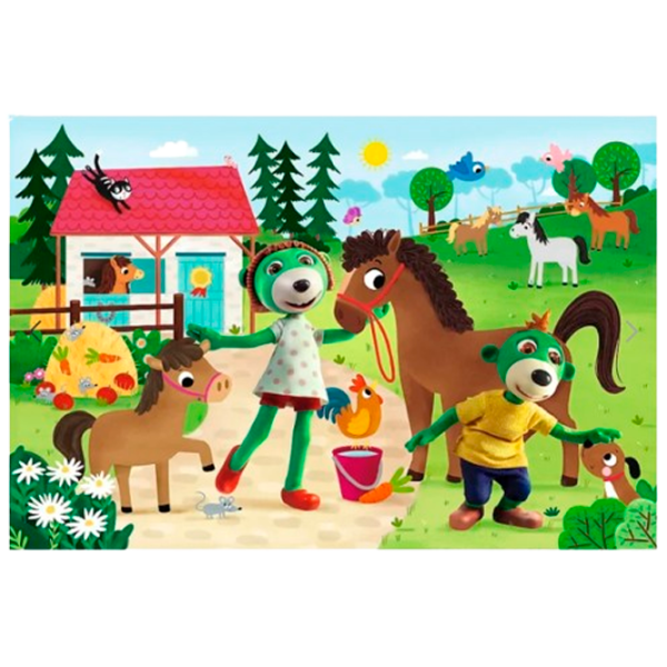 Puzzle Trefl Trefliki  4+/ Количество деталей: 60 photo 2