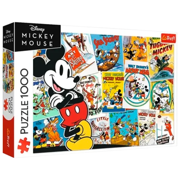 Puzzle Trefl Mickey's World 9+/ Numărul de piese: 1000 photo 1