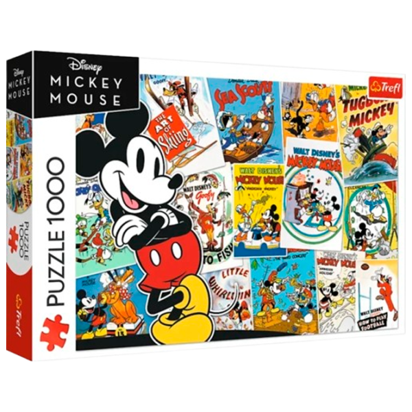 Puzzle Trefl Mickey's World 9+/ Numărul de piese: 1000 photo 1