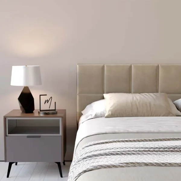 Кровать My-Style my-Kiki 200 x 200 см / Фанера / Капучино photo 6