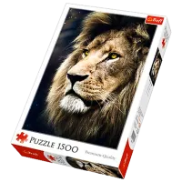 Puzzle Trefl Lions portrait 12+/ Numărul de piese: 1500 photo 2