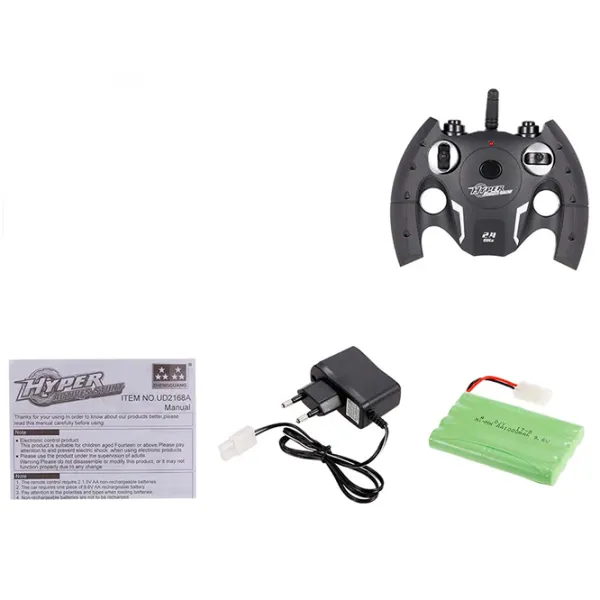 Mașină ChiToys UD2168A  10 km/h / 2.4 GHz / Green Black photo 4