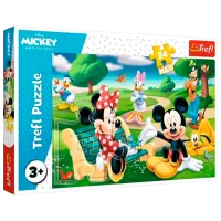 Puzzle Trefl Mickey Mouse 3+/ Numărul de piese: 24