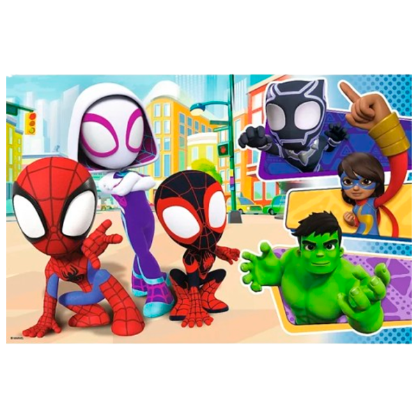 Puzzle Trefl Spiderman 3+/ Numărul de piese: 24 photo 2