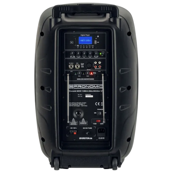 Boxă activă Pronomic MOVE 112MA Fără fir / 30 W / 114 dB /  photo 2