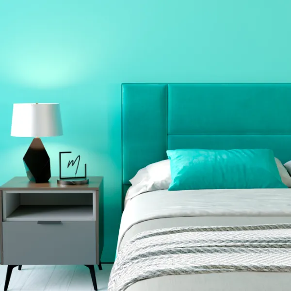 Кровать My-Style my-Emma 200 x 200 см / Фанера / Бирюзовый photo 7