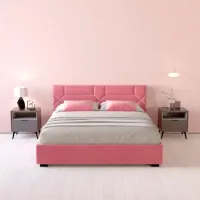 Кровать My-Style my-Ola 160 x 200 см / Фанера / Розовый photo 2