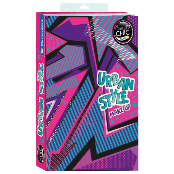 Joc de rol Clementoni Crazy Chic Urban Style Make Up 8+ / set de frumusete  photo 1