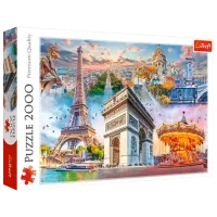 Puzzle Trefl Weekend in Paris 14+/ Numărul de piese: 2000