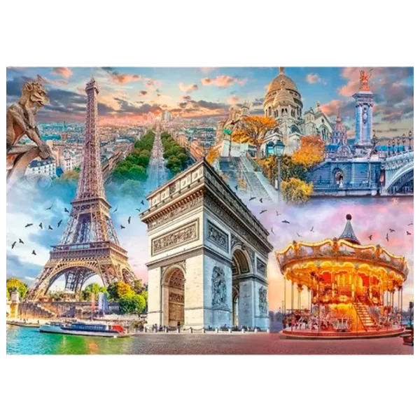 Puzzle Trefl Weekend in Paris 14+/ Numărul de piese: 2000 photo 2