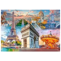 Puzzle Trefl Weekend in Paris 14+/ Numărul de piese: 2000 photo 2