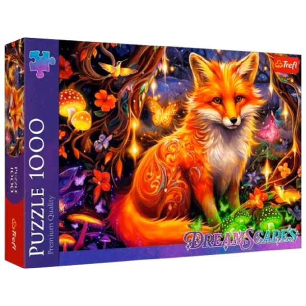 Puzzle Trefl The story’s fox 9+/ Количество деталей: 1000 photo 1