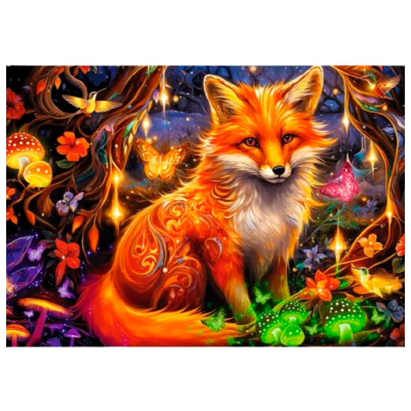 Puzzle Trefl The story’s fox 9+/ Количество деталей: 1000 photo 2