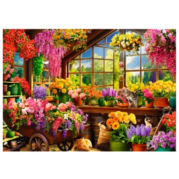 Puzzle Trefl Spring 9+/ Numărul de piese: 1000 photo 2