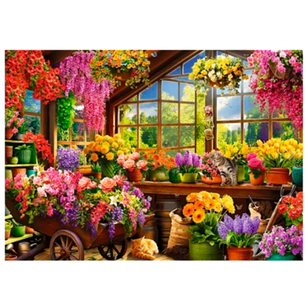 Puzzle Trefl Spring 9+/ Numărul de piese: 1000 photo 2