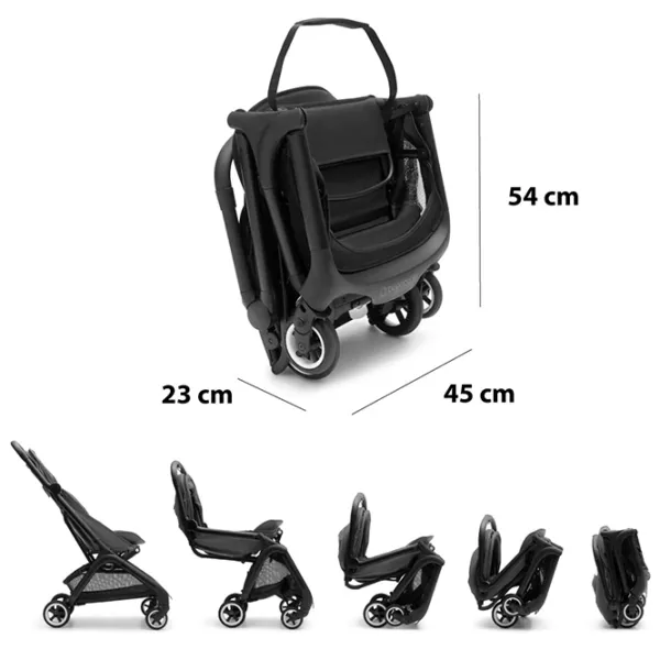Детская коляска Bugaboo Butterfly BG100025011/ Midnight Black photo 8