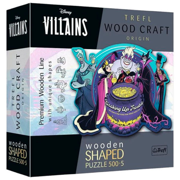 Puzzle Trefl Meeting with the villains 9+/ Numărul de piese: 505 photo 1