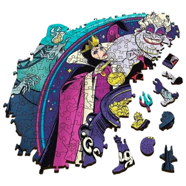 Puzzle Trefl Meeting with the villains 9+/ Numărul de piese: 505 photo 2