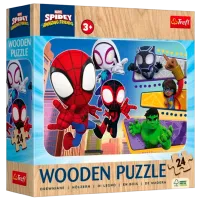 Puzzle Trefl Spiderman 2+/ Количество деталей: 24