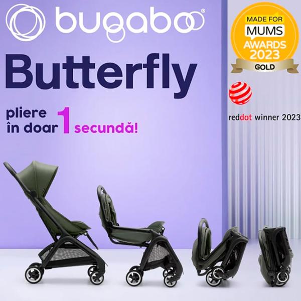 Детская коляска Bugaboo Butterfly BG100025001/ Зеленый лес photo 7