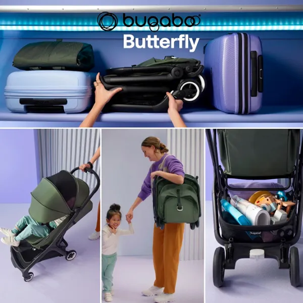 Детская коляска Bugaboo Butterfly BG100025001/ Зеленый лес photo 8
