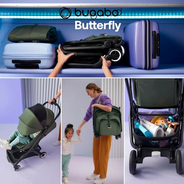 Детская коляска Bugaboo Butterfly BG100025001/ Зеленый лес photo 8
