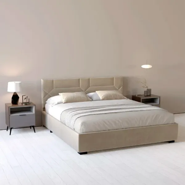 Кровать My-Style my-Ola 200 x 200 см / Фанера / Капучино photo 3