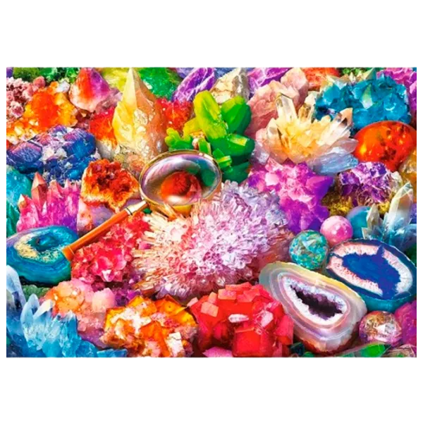 Puzzle Trefl Cosmos and crystals 5+/ Numărul de piese: 1000 photo 4