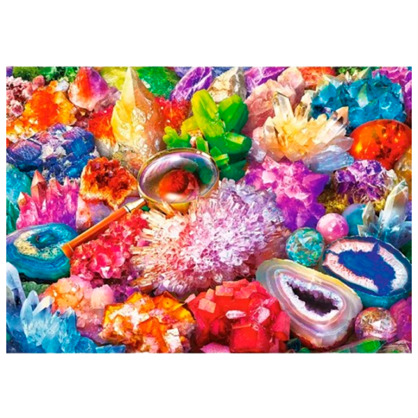 Puzzle Trefl Cosmos and crystals 5+/ Numărul de piese: 1000 photo 4