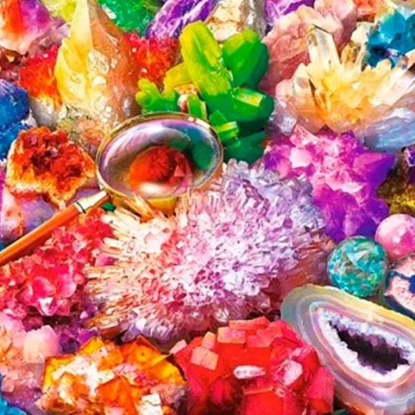 Puzzle Trefl Cosmos and crystals 5+/ Numărul de piese: 1000 photo 5